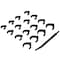 Milton ShockIt Crows Foot Set, 16-Piece Metric - Heavy Duty Industrial/Hydraulic Fittings LT1910XL - alternate 1